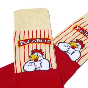 Calceta Roja de Pollo Feliz.