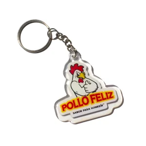 Llavero de Pollo Feliz.