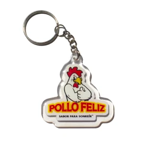 Llavero de Pollo Feliz.