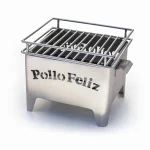 Parrilla de Acero Inoxidable de Pollo Feliz.