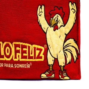Bolsa Roja oficial de Pollo Feliz.
