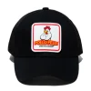 Nueva gorra negra con el logo nuevo de Pollo Feliz.