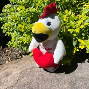 Alternative view of PELUCHE POLLO CORAZÓN